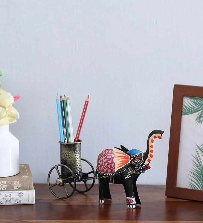 Elephant Pen Stand Holder